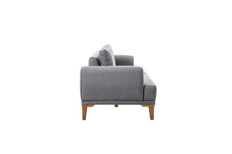Sofasæt Valsot Grå / atlantisk fyrretræ - Grå / atlantisk fyrretræ - Møbler - Sofaer - Sofagrupper