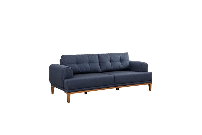 Sofasæt Valsot Mørk Blå / Atlantisk Fyr - Mørk Blå / Atlantisk Fyr - Møbler - Sofaer - Sofagrupper