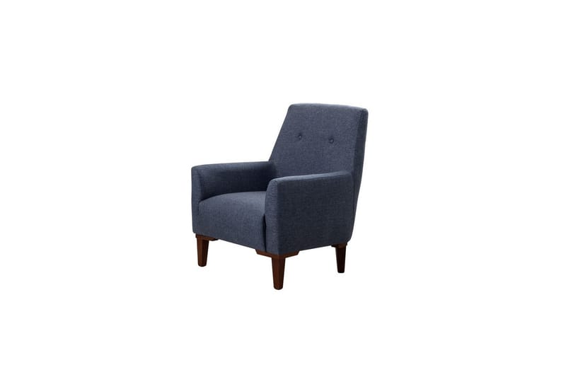 Sofasæt Valsot Mørk Blå / Valnød - Mørk Blå / Valnød - Møbler - Sofaer - Sofagrupper