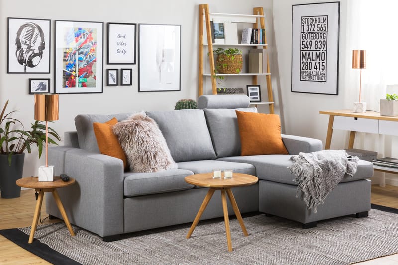 Crazy nakkestøtte - Lysegrå - Møbler - Sofaer - Sofatilbehør