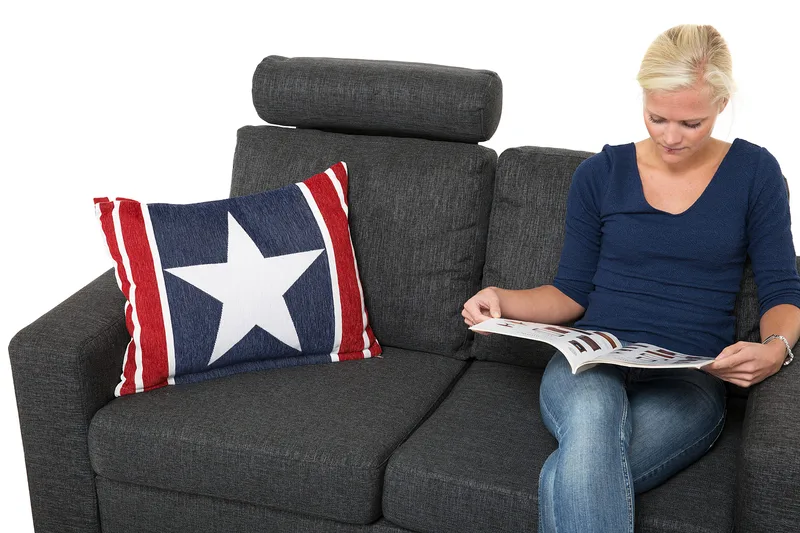 Crazy/Moore Nakkestøtte - Antracitgrå - Møbler - Sofaer - Sofatilbehør