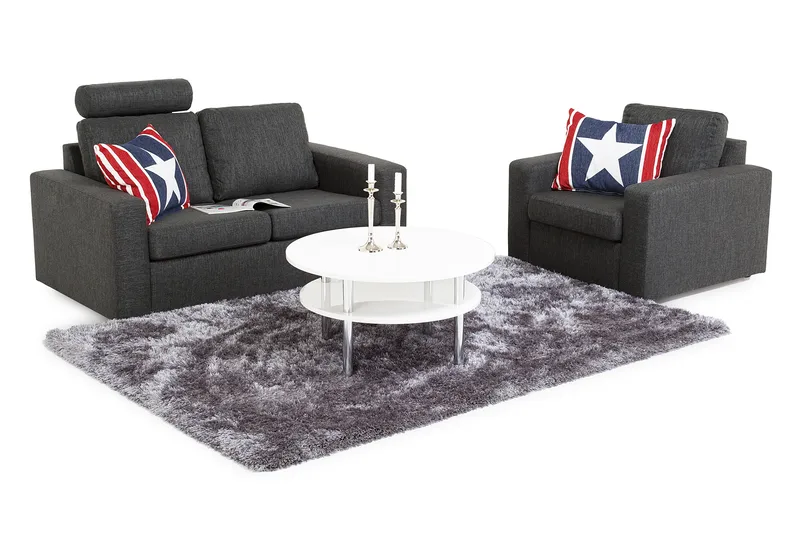 Crazy/Moore Nakkestøtte - Antracitgrå - Møbler - Sofaer - Sofatilbehør