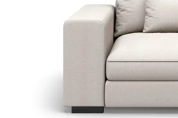 Dubai Venstrevendt Bred Armlænsmodul til Modulsofa 27 cm i Stof - Beige - Møbler - Sofaer - Sofatilbehør