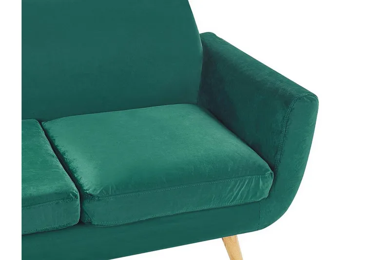 Jeancourt 2-Pers. Sofabetræk - Velour/Grøn - Møbler - Sofaer - Sofatilbehør