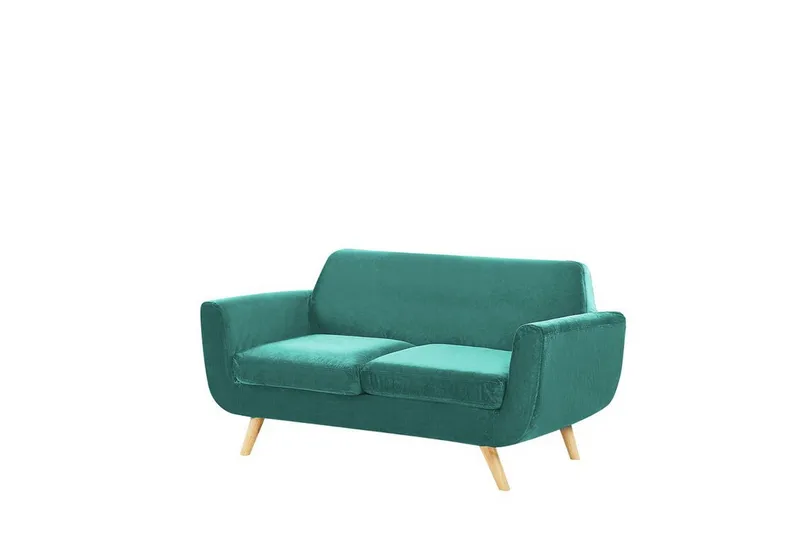 Jeancourt 2-Pers. Sofabetræk, Velour/Grøn