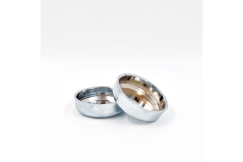 Metalskåle til sofaben krom - Møbler - Sofaer - Sofatilbehør