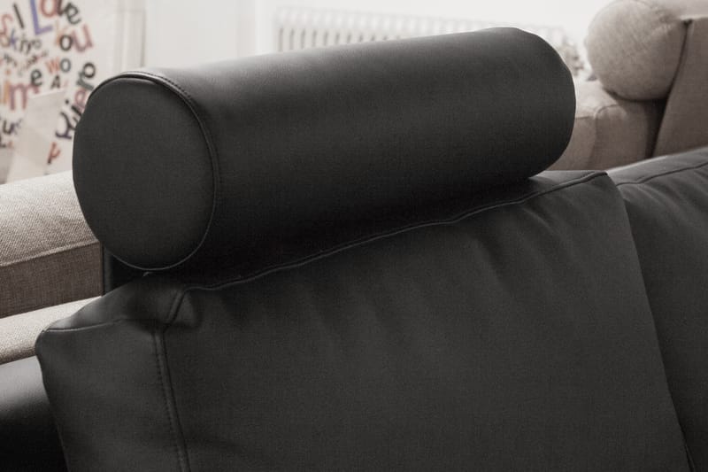 Nakkestøtte - Sort - Sofatilbehør - Nakkestøtte sofa