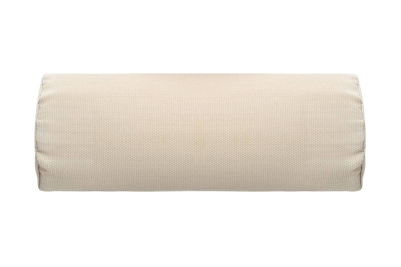 Nakkestøtte Til Havestol 40x7,5x15 cm Textilene Cremefarvet - Creme - Havemøbler - Loungemøbler - Loungestol udendørs