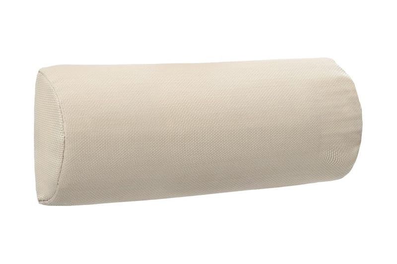 Nakkestøtte Til Havestol 40x7,5x15 cm Textilene Cremefarvet - Creme - Havemøbler - Loungemøbler - Loungestol udendørs