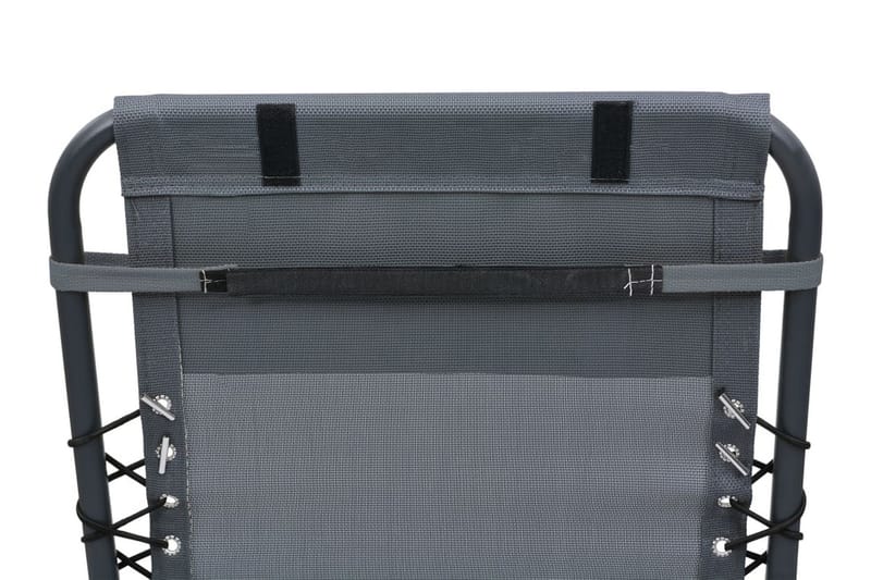 Nakkestøtte Til Havestol 40x7,5x15 cm Textilene Grå - Grå - Havemøbler - Loungemøbler - Loungestol udendørs