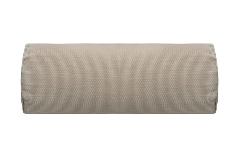 Nakkestøtte Til Havestol 40x7,5x15 cm Textilene Gråbrun - Brun - Havemøbler - Loungemøbler - Loungestol udendørs