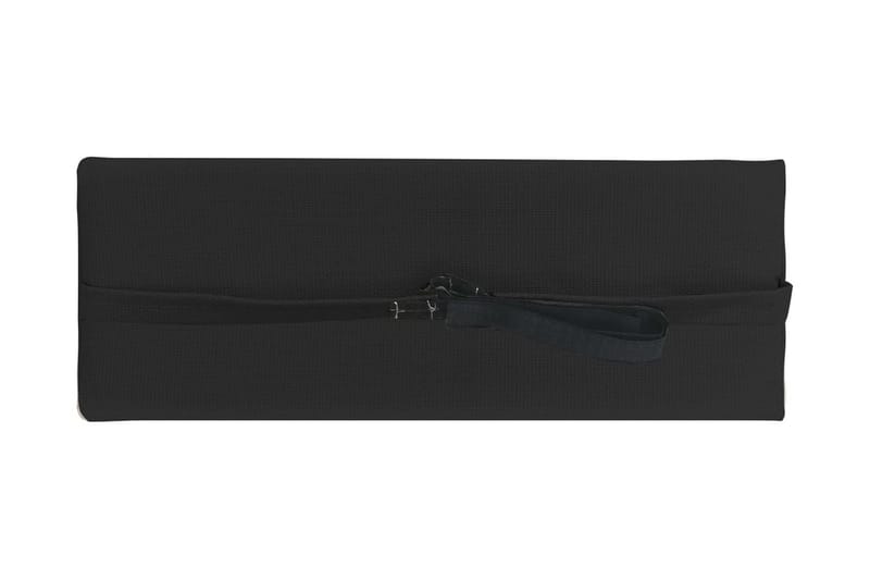 Nakkestøtte Til Havestol 40x7,5x15 cm Textilene Sort - Sort - Havemøbler - Loungemøbler - Loungestol udendørs