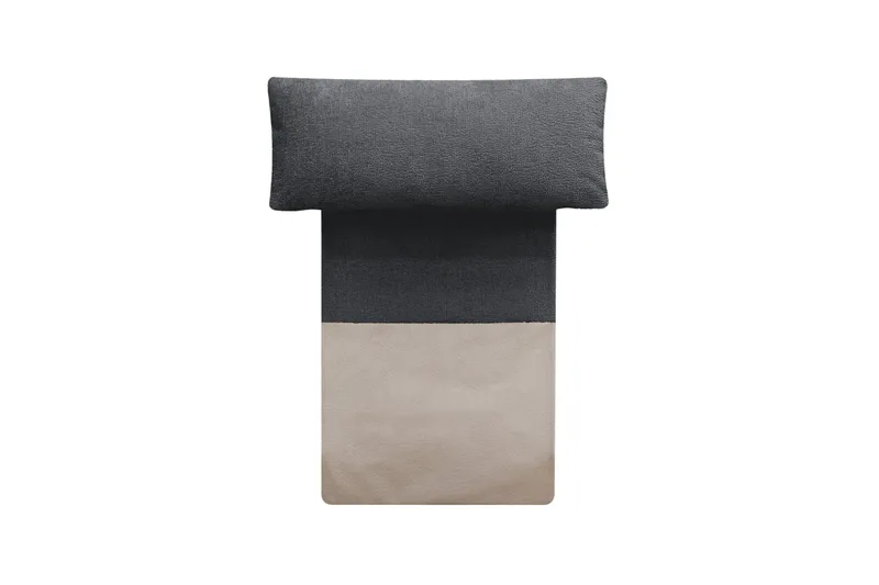 Nakkestøtte til sofa Menard/Rossita, Sort