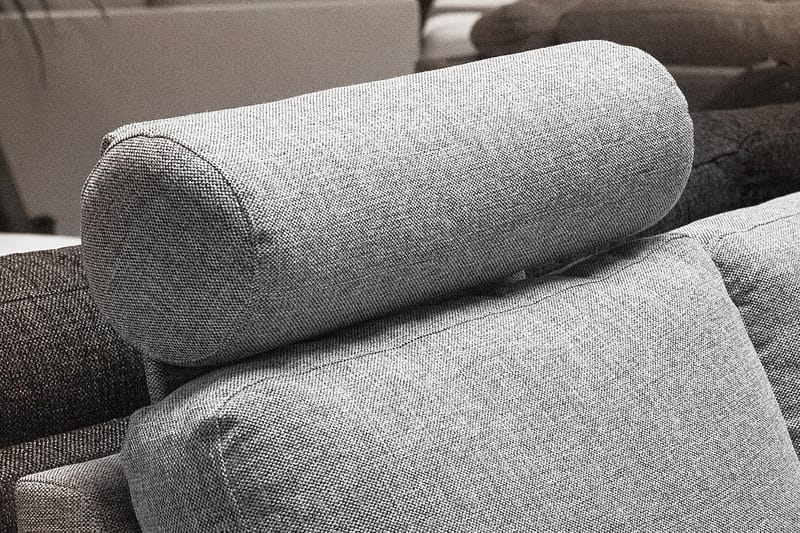 Porto Nakkestøtte - Lysegrå - Sofatilbehør - Nakkestøtte sofa