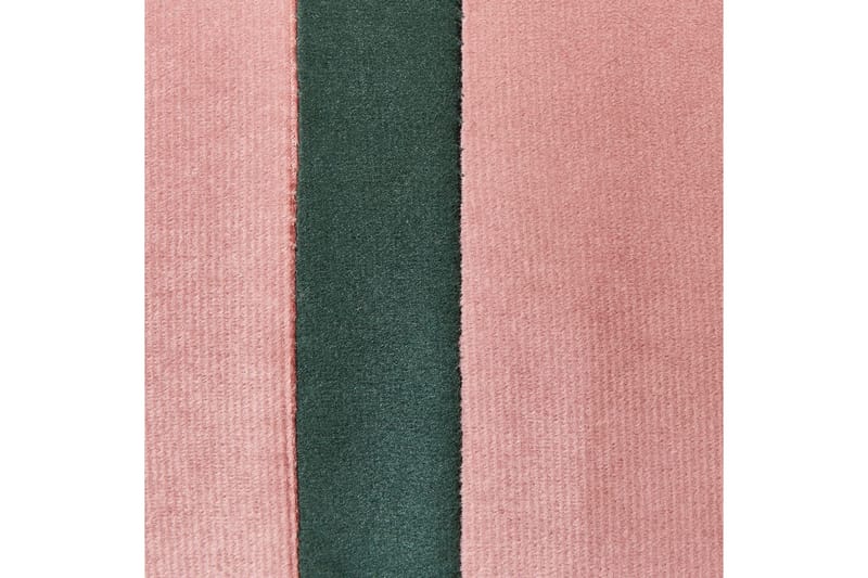 Pyntepuder Crodyline sæt á 2 Rosa/Grøn - Rosa/Grøn - Møbler - Sofaer - Sofatilbehør - Rengøring sofa
