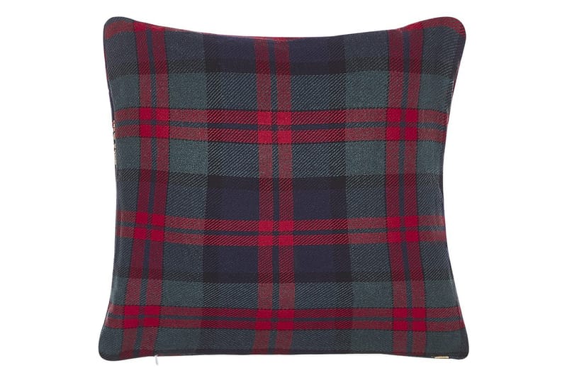 Pyntepuder Cupid sæt á 2 Grønt/rødt/guld, Polyester - Grønt/rødt/guld, Polyester - Møbler - Sofaer - Sofatilbehør - Rengøring sofa