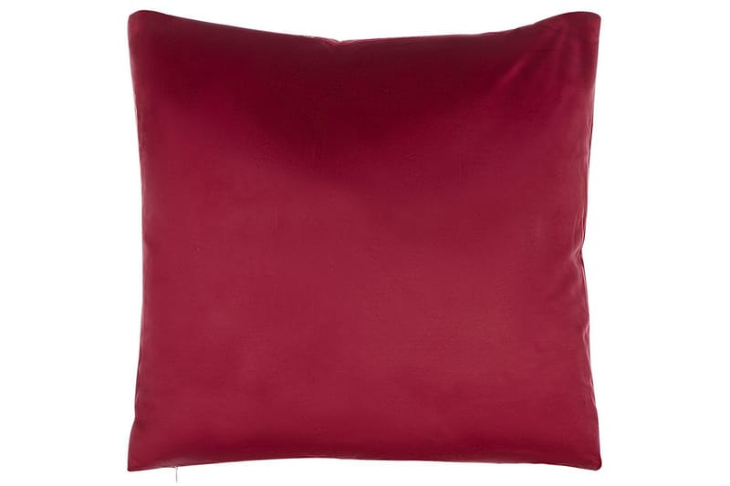 Pyntepuder Cupid sæt á 2 Rødt/guld, Fløjl - Rødt/guld, Fløjl - Møbler - Sofaer - Sofatilbehør - Rengøring sofa