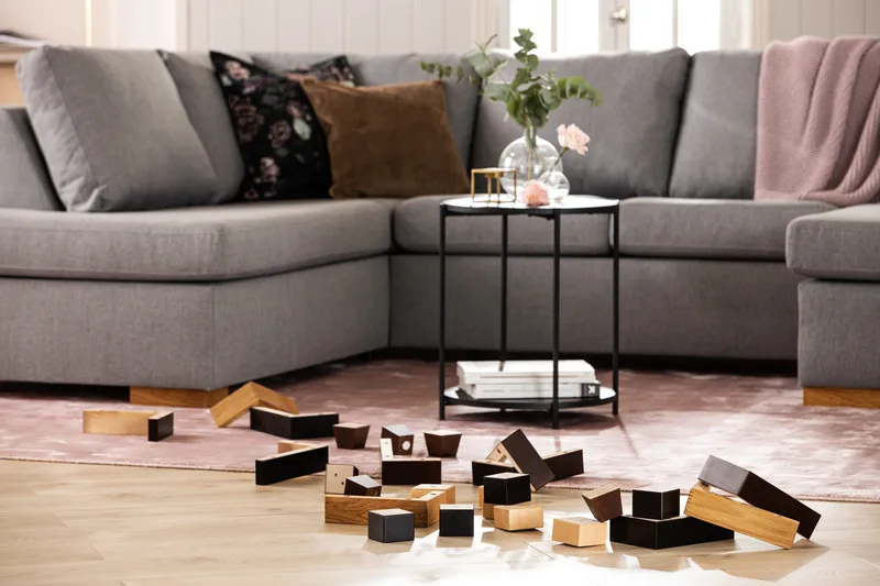 Sofaben model I 5 cm 6 stk - Møbler - Sofaer - Sofatilbehør - Sofaben