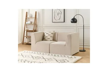 Soffa 2-sitssoffa Lemvig Grön Beige - Møbler - Sofaer - Modulsofaer - Komplet modulsofa