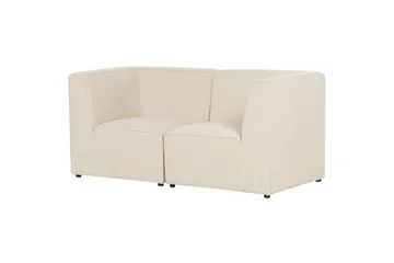 Soffa 2-sitssoffa Lemvig Grön Beige - Møbler - Sofaer - Modulsofaer - Komplet modulsofa