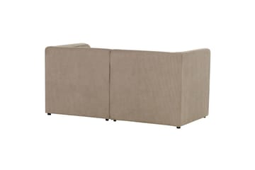 Soffa 2-sitssoffa Lemvig Grön Taupe - Møbler - Sofaer - Modulsofaer - Komplet modulsofa