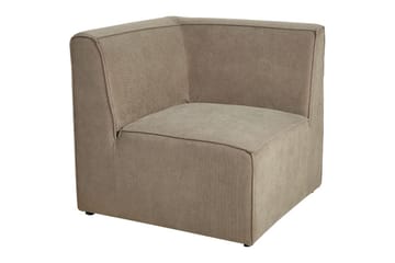 Soffa 2-sitssoffa Lemvig Grön Taupe - Møbler - Sofaer - Modulsofaer - Komplet modulsofa