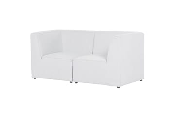 Soffa 2-sitssoffa Lemvig Grön White - Møbler - Sofaer - Modulsofaer - Komplet modulsofa