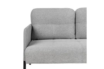 Soffa Light grey||Black - Møbler - Sofaer - 2 personers sofa