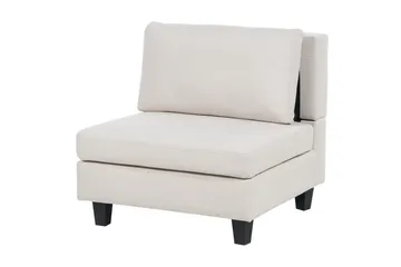 Soffgrupp Beige, Black - Møbler - Sofaer - Modulsofaer - Komplet modulsofa