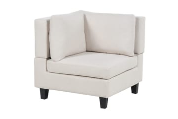 Soffgrupp Beige, Black - Møbler - Sofaer - Modulsofaer - Komplet modulsofa