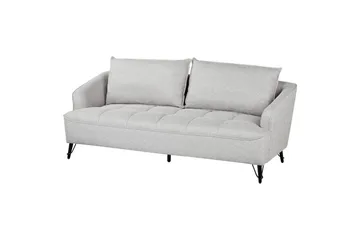 Soffgrupp Beliani Hobro Brun/Svart Grey||Black - Møbler - Sofaer - Sofagrupper