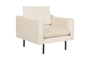 Soffgrupp Beliani Vinterbro Beige/svart, Sammet Beige||Black - Møbler - Sofaer - Sofagrupper
