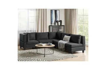Soffgrupp Black - Møbler - Sofaer - Modulsofaer - Komplet modulsofa