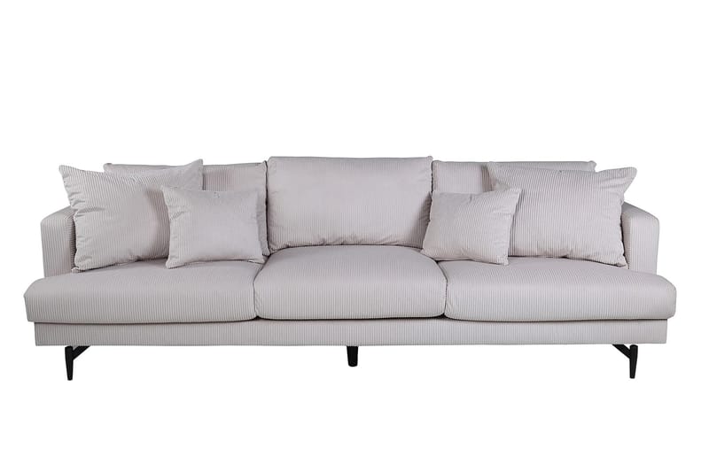 Sofia 3-personers sofa - Beige - 3 personers sofa