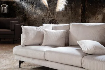 Sofia 3-personers sofa - Beige - Møbler - Sofaer - 3 personers sofa