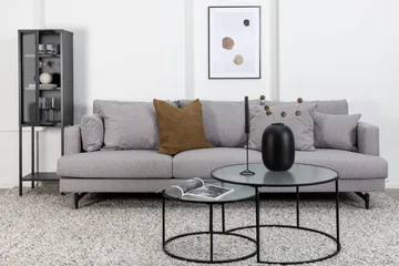 Sofia 3-personers Sofa - Grå - Møbler - Sofaer - 3 personers sofa