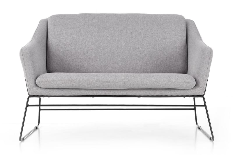 Softis Sofa - Grå - 2 personers sofa