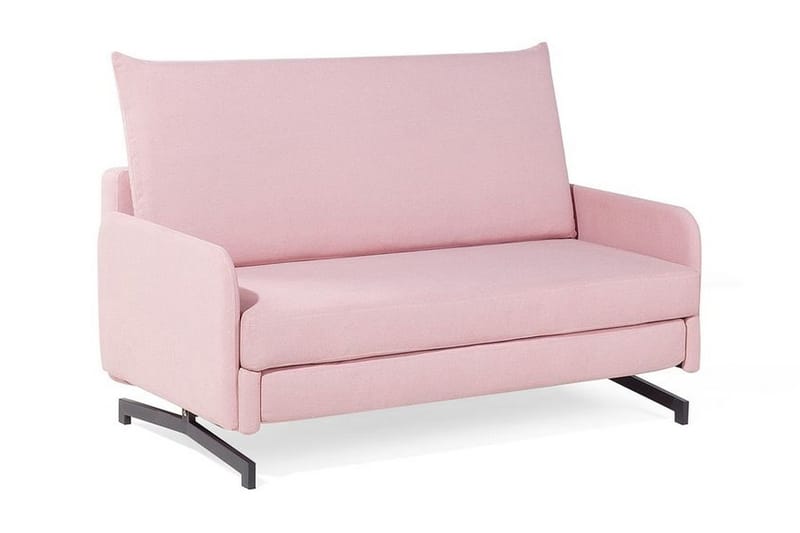 Belfast sovesofa 148 cm - Lyserød - Møbler - Sofaer - Sovesofaer - 2 personers sovesofa
