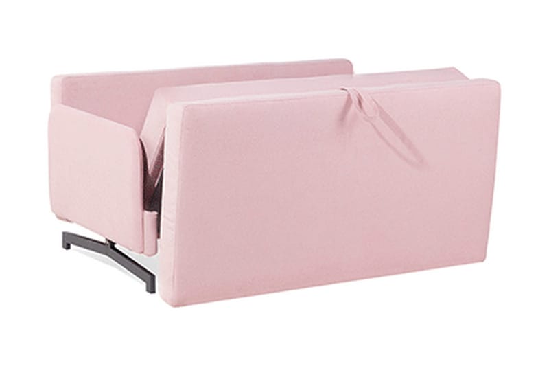 Belfast sovesofa 148 cm - Lyserød - Møbler - Sofaer - Sovesofaer - 2 personers sovesofa