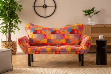 Maroochydore Sovesofa 2-personers 180x65 cm - Flerfarvet - Møbler - Sofaer - Sovesofaer - 2 personers sovesofa