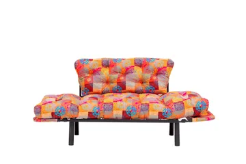 Maryborough Sovesofa 2-personers 155x73 cm - Flerfarvet - Møbler - Sofaer - Sovesofaer - 2 personers sovesofa