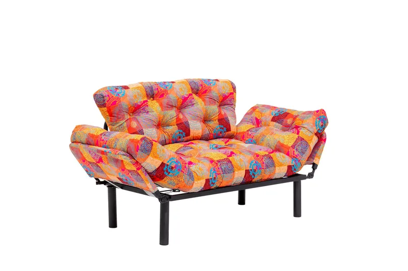 Maryborough Sovesofa 2-personers 155x73 cm - Flerfarvet - Møbler - Sofaer - Sovesofaer - 2 personers sovesofa