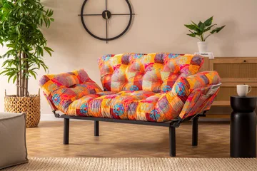 Maryborough Sovesofa 2-personers 155x73 cm - Flerfarvet - Møbler - Sofaer - Sovesofaer - 2 personers sovesofa