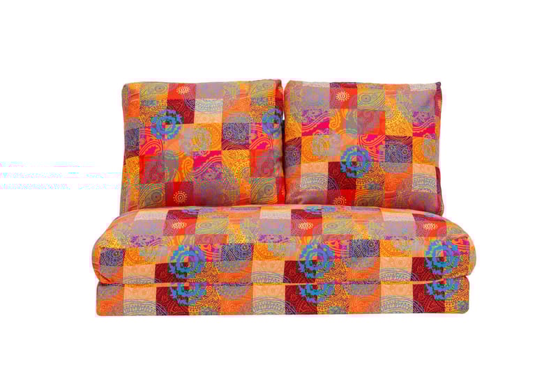 Maydena Sovesofa 2-personers 185x120 cm - Flerfarvet - Møbler - Sofaer - Sovesofaer - 2 personers sovesofa
