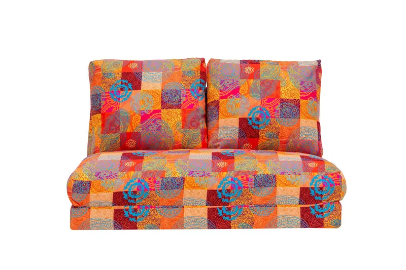 Maydena Sovesofa 2-personers 185x120 cm - Flerfarvet - Møbler - Sofaer - Sovesofaer - 2 personers sovesofa