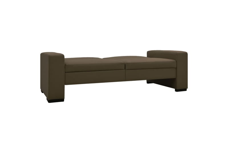 Sovesofa Kunstlæder Brun - Brun - Møbler - Sofaer - Sovesofaer - 2 personers sovesofa