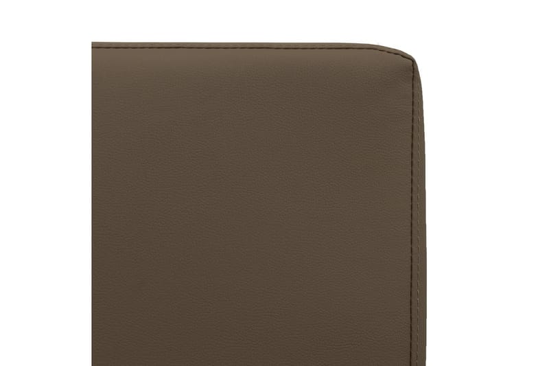 Sovesofa Kunstlæder Brun - Brun - Møbler - Sofaer - Sovesofaer - 2 personers sovesofa