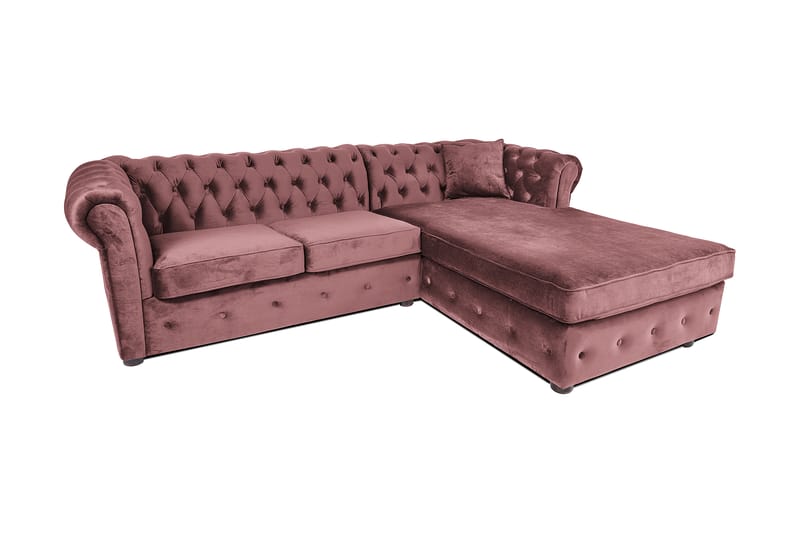 2-personers sovesofa Chesterfield med chaiselong - Sovesofaer - Sovesofa chaiselong