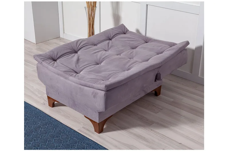 Elsis 3-personers sovesofa - Grå - Møbler - Sofaer - Sovesofaer - 3 personers sovesofa