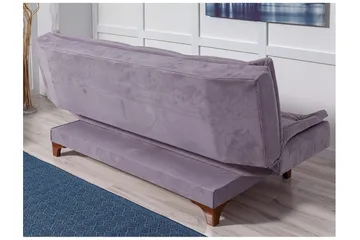 Elsis 3-personers sovesofa - Grå - Møbler - Sofaer - Sovesofaer - 3 personers sovesofa